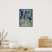 Vintager Zauberer für OZ Poster - Gemeinsam sind w (Küche)