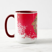 Vintager Zauberer für Oz Weihnachtskaffee Tasse (Links)