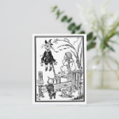 Vintager Zauberer Oz, Dorothy Toto trifft Scarecro (Stehend Vorderseite)