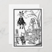 Vintager Zauberer Oz, Dorothy Toto trifft Scarecro (Vorne/Hinten)