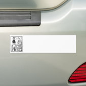 Vintager Zauberer Oz, Dorothy Toto trifft Scarecro Autoaufkleber (Auf Auto)