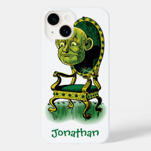 Vintager Zauberer Oz, Grumpy Wizard Emerald Throne Case-Mate iPhone Hülle
