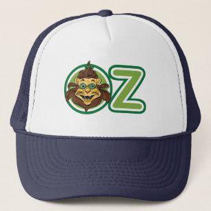 Vintager Zauberer Oz, Löwe im Buchstaben O Truckerkappe