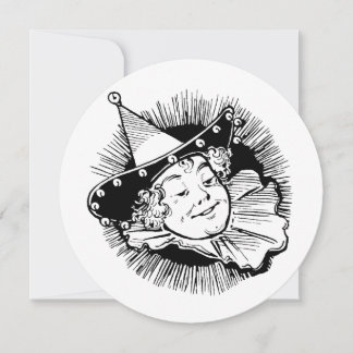 Vintager Zauberer Oz, Munchkin Girl Birthday Party Einladung