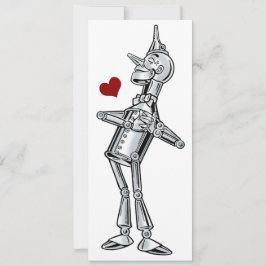 Vintager Zauberer Oz, Tinman Heart Birthday Party Einladung