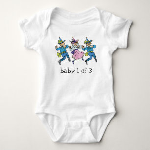 Vintager Zauberer von Oz, Baby 1 von 3 Triplets! Strampler