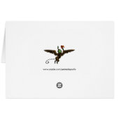 Vintager Zauberer von Oz, böse fliegende Affe (Rückseite Horizontal)