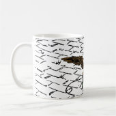 Vintager Zauberer von Oz, böse fliegende Affe Kaffeetasse (Links)