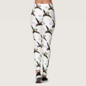 Vintager Zauberer von Oz, böse fliegende Affe Leggings (Rückseite)