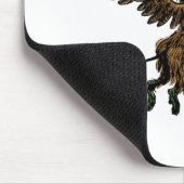 Vintager Zauberer von Oz, böse fliegende Affe Mousepad (Ecke)