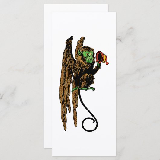 Vintager Zauberer von Oz, böser Affenhut (Vorne/Hinten)