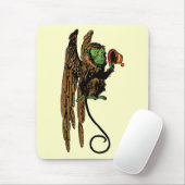 Vintager Zauberer von Oz, böser Affenhut Mousepad (Mit Mouse)