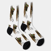 Vintager Zauberer von Oz, böser Affenhut Socken (Rechts)