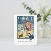 Vintager Zauberer von Oz, Boy Birthday Party Einladung (Stehend Vorderseite)