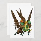 Vintager Zauberer von Oz, Dorothy, bösen fliegende (Vorne/Hinten)