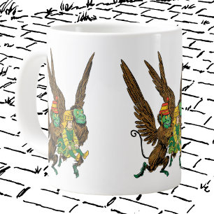 Vintager Zauberer von Oz, Dorothy, bösen fliegende Jumbo-Tasse
