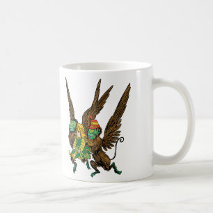 Vintager Zauberer von Oz, Dorothy, bösen fliegende Kaffeetasse