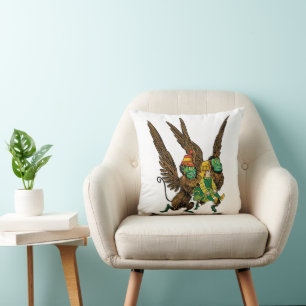 Vintager Zauberer von Oz, Dorothy, bösen fliegende Kissen