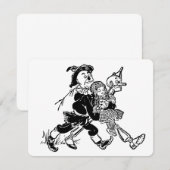 Vintager Zauberer von Oz Dorothy Schlafen mit Popp (Vorne/Hinten)