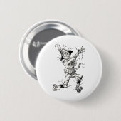 Vintager Zauberer von Oz Fairy Tales, die Vogelsch Button (Vorne & Hinten)