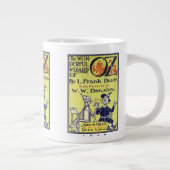 Vintager Zauberer von Oz Jumbo-Tasse (Rechts)
