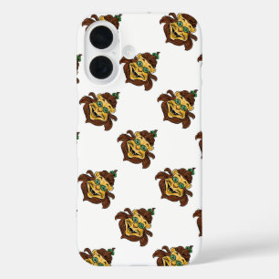 Vintager Zauberer von Oz, Löwe mit grüner Brille iPhone 16 Hülle