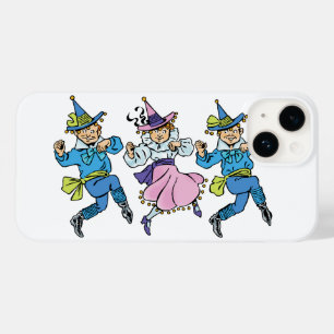 Vintager Zauberer von Oz, Niedliche TanzMunchkins! Case-Mate iPhone Hülle
