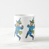 Vintager Zauberer von Oz, Niedlicher Tanzjunge Mun Kaffeetasse (Mittel)