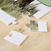 Vintager Zauberer von Oz, Tinman Reading Sign Puzzle (Seite)