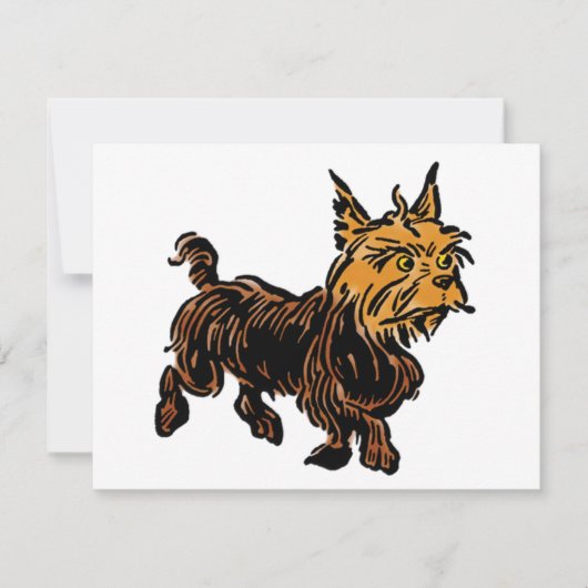 Vintager Zauberer von Oz, Toto the Niedlich Puppy (Vorderseite)