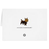 Vintager Zauberer von Oz, Toto the Niedlich Puppy  (Rückseite Horizontal)