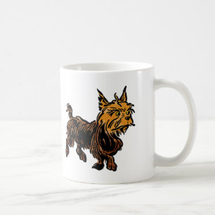 Vintager Zauberer von Oz, Toto the Niedlich Puppy  Kaffeetasse