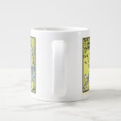 Vintager Zauberer von Oz, verschiedene Buchcharakt Jumbo-Tasse (Rückseite)