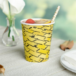 Vintager Zauberer von Oz Yellow Brick Road von Den Pappbecher