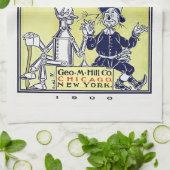 Vintager Zauberer- von OzBucheinband Handtuch (Gefaltet)