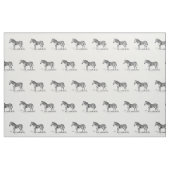 Vintager Zebra Stoff (Fat Quarter (45,7 x 55,9 cm))
