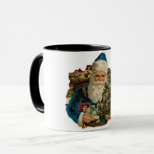 Vintager Zeichn von Weihnachtsgeschenken Tasse