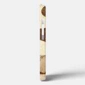 Vintager Zeitungs-Ausschnitt Case-Mate iPhone Hülle (Rückseite / Links)