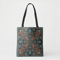 Vintager Zierpaisley Bandana, Seidenhalsschal