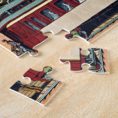 Vintager Zig-ag Passagier- und Güterverkehr Puzzle (Seite)