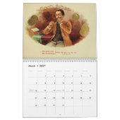 Vintager Zigarren-Spitzen-Kalender Kalender (Mär 2027)