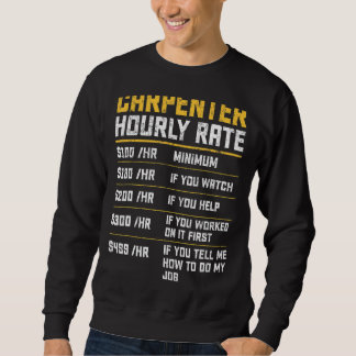Vintager Zimmerwoodworker Sweatshirt