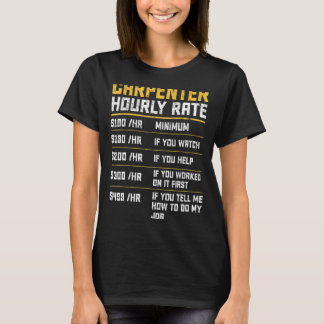 Vintager Zimmerwoodworker T-Shirt