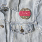 Vintager Zinnknopf Button (Beispiel)