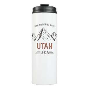 Vintager Zion-Nationalpark Thermosbecher
