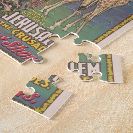 Vintager Zirkus 2 Puzzle (Seite)