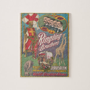 Vintager Zirkus 2 Puzzle