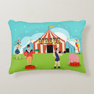 Vintager Zirkus Akzent Pillow Dekokissen