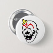 Vintager Zirkus Clown Button (Vorne & Hinten)