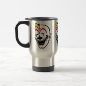 Vintager Zirkus Clown Reisebecher (Links)
